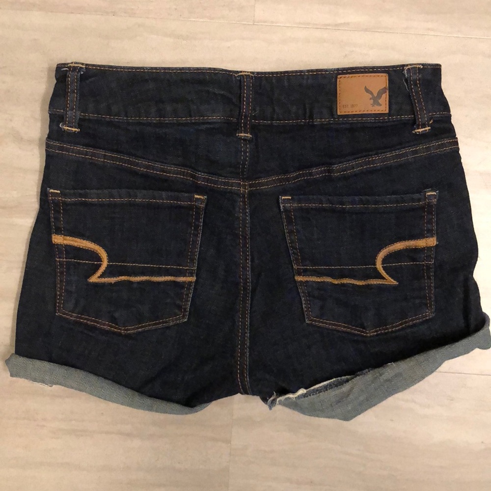 Women’s Dark Jean Shorts (Size 0)